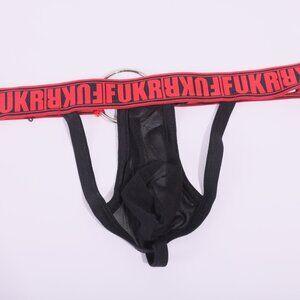 Andrew Christian Thong FUKR Exposed Tangas Back Ring Mesh